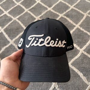 Titleist Black and White Cap